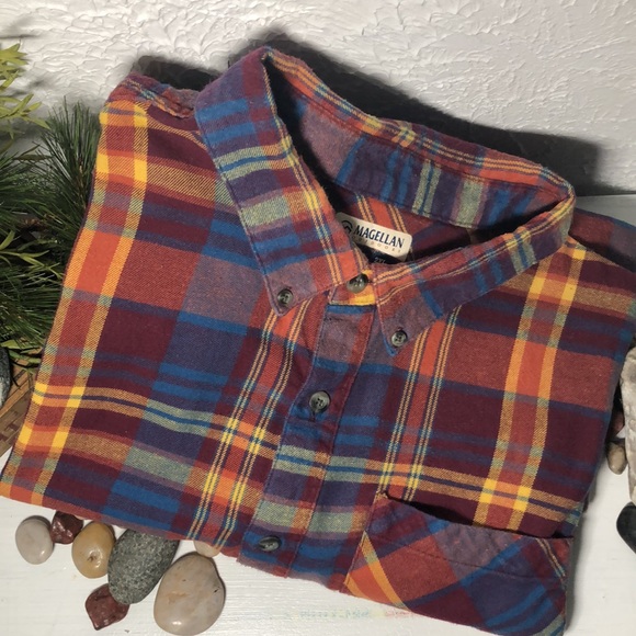 Magellan Classic Fit Long Sleeve Flannel - Picture 4 of 8